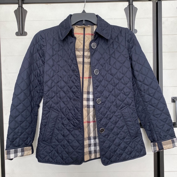 Burberry Brit Utility Jacket Navy Small - Picture 2 of 15